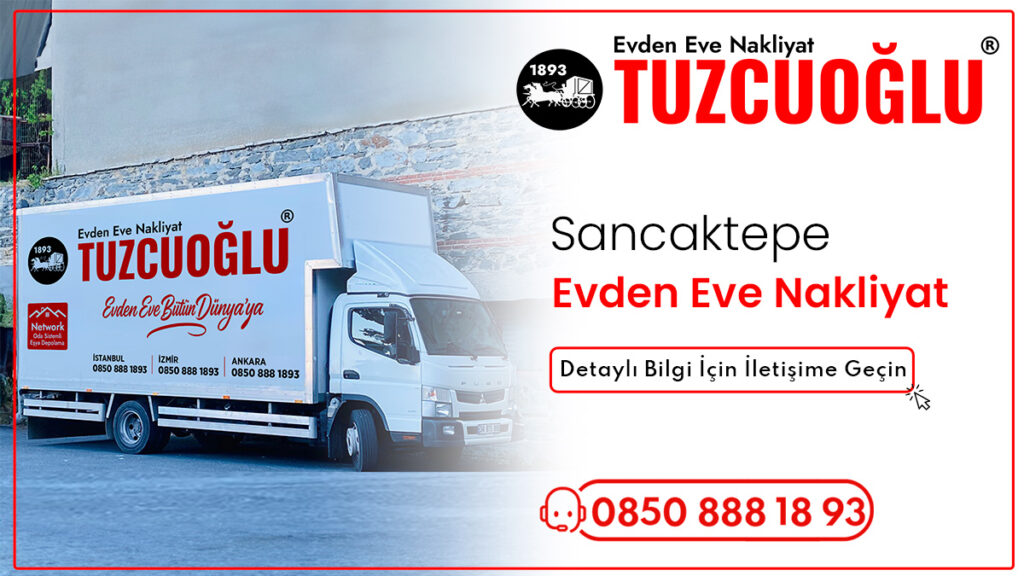 Sancaktepe evden eve nakliyat hizmetlerinde sigortalı, asansörlü ve profesyonel çözümler sunuyoruz. Güncel Sancaktepe ev taşıma fiyatları, premium hizmetler ve hızlı nakliyat için hemen teklif alın.