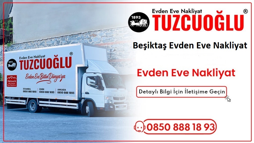 Beşiktaş evden eve nakliyat hizmetlerinde Tuzcuoğlu Nakliyat; sigortalı taşıma, profesyonel ekip ve planlı süreçlerle güvenli ev taşıma çözümleri sunar. Hemen fiyat teklifi alın.